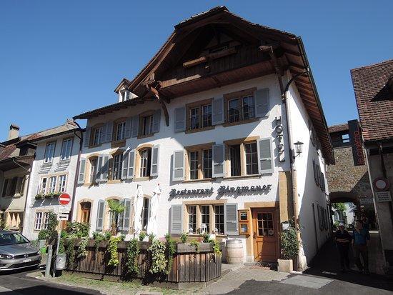 Ringmauer Hotel Murten Bagian luar foto